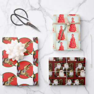 Christmas Traditions Wrapping Paper Sheet