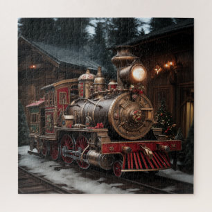 Christmas Train Jigsaw Puzzle