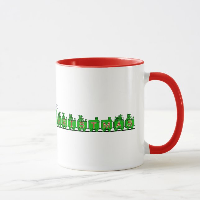 Christmas Train Mug (Right)