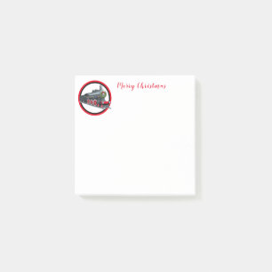 Christmas Train Post it Notes