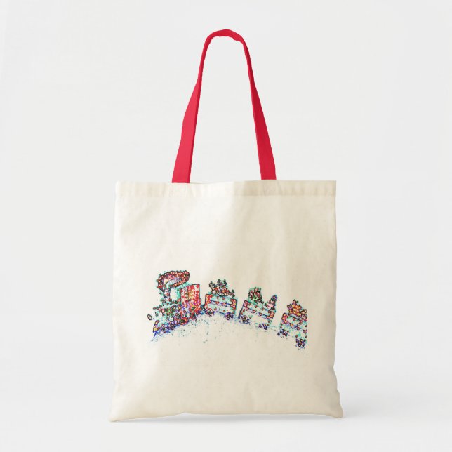 Christmas Train Tote (Front)