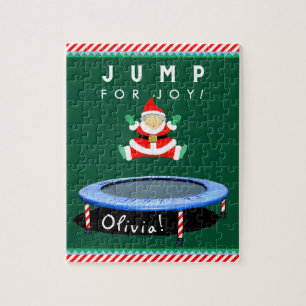 Christmas Trampoline Jigsaw Puzzle