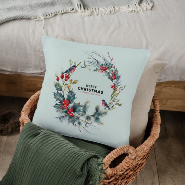 Christmas treat featuring bullfinch cushion (Creator Uploaded)