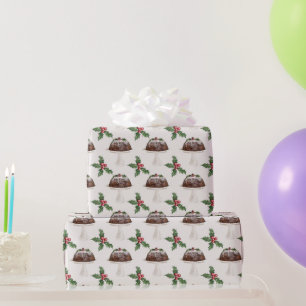 Christmas Treats  Pattern Wrapping Paper