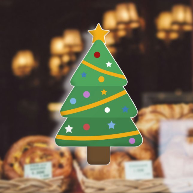 Christmas Tree (Christmas Tree Window Cling)