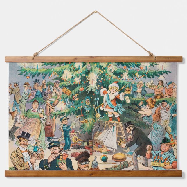 Christmas Tree (1902)  Hanging Tapestry (Front)