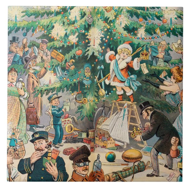Christmas Tree (1902) Tile (Front)