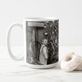 CHRISTMAS TREE (1920) Vintage Art Christmas Mug