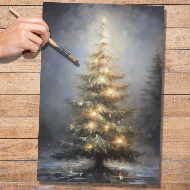 Christmas Tree 1 Decoupage Paper (Creator Uploaded)