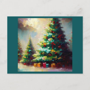 Christmas Tree 2 Holiday Postcard
