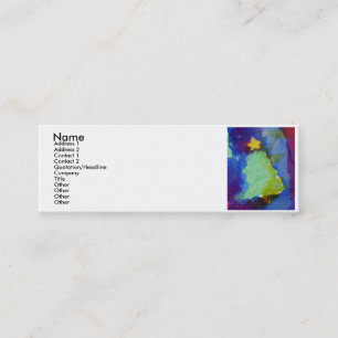 CHRISTMAS TREE 2 MINI BUSINESS CARD