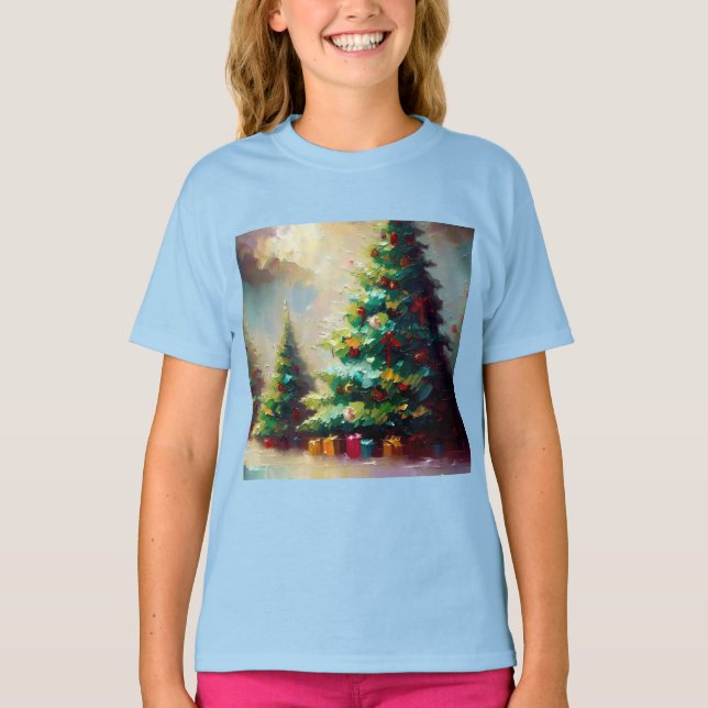 Christmas Tree 2 T-Shirt (Front)