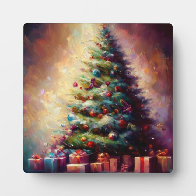 Christmas Tree 3 Plaque (Front)