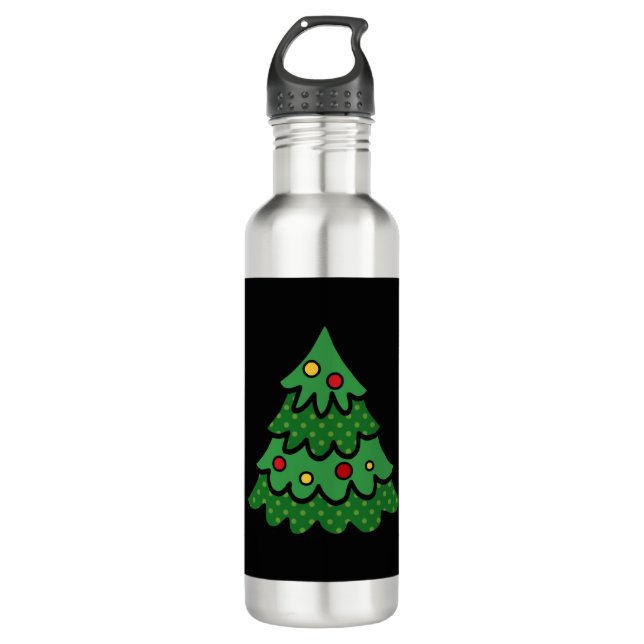 Christmas Tree              710 Ml Water Bottle (Front)