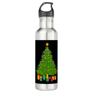 Christmas Tree 710 Ml Water Bottle