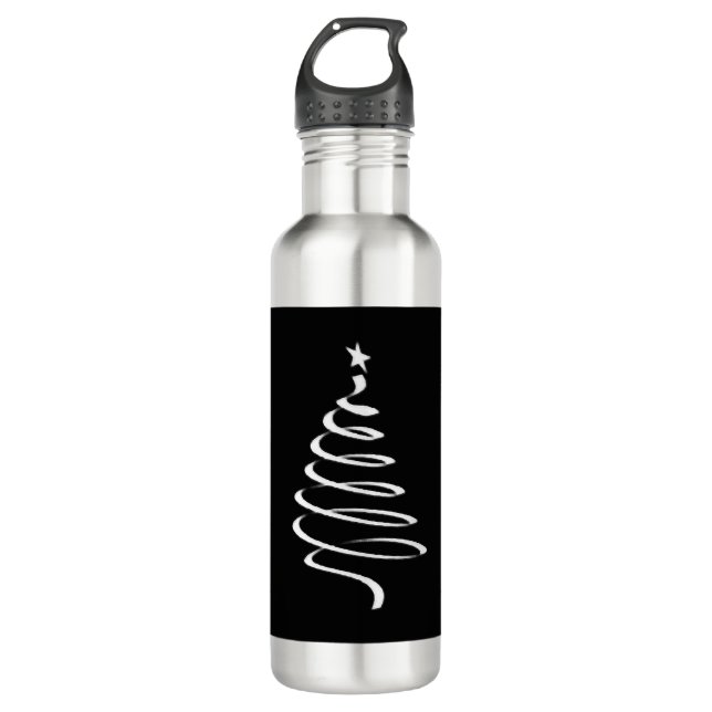 christmas tree                  710 ml water bottle (Front)