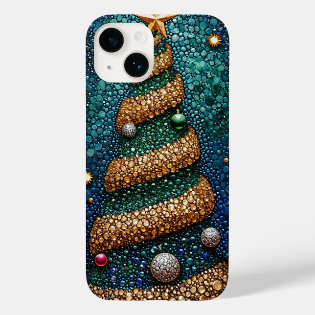 Christmas tree art Case-Mate iPhone case (Back)