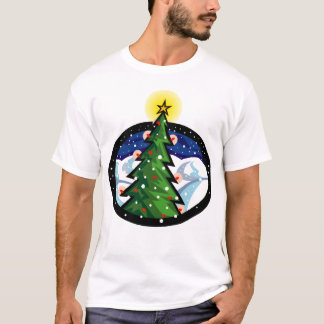 Christmas Tree at Night T-Shirt