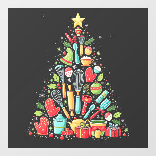 Christmas Tree Baking Chef Cook Xmas