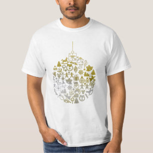 Christmas Tree Ball Ornament + your ideas T-Shirt