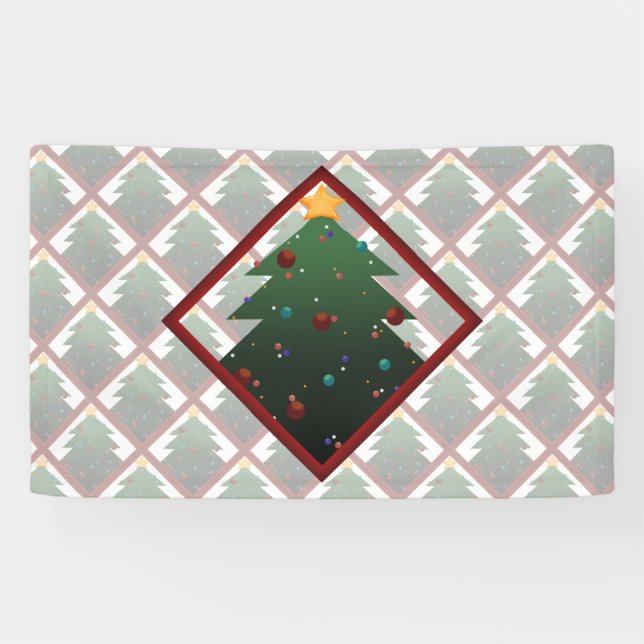 Christmas Tree Banner (Horizontal)