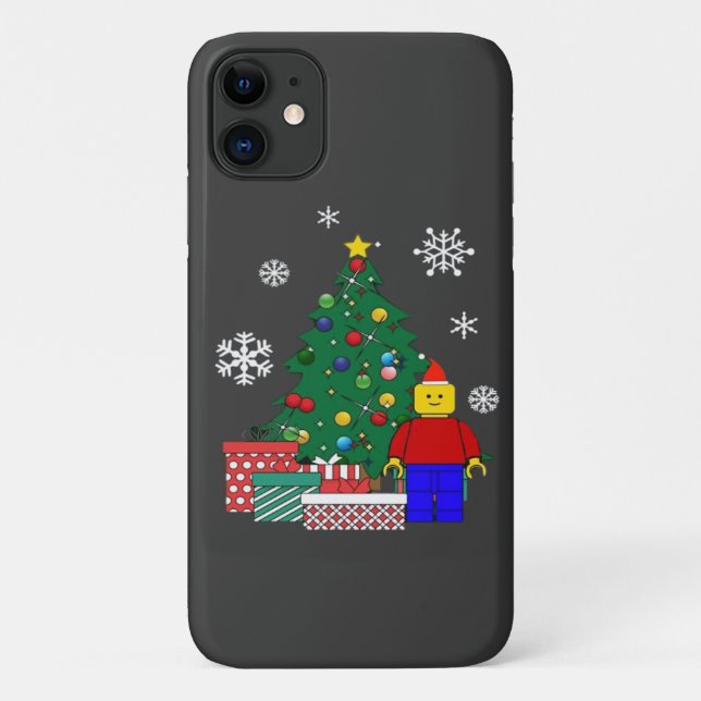  Christmas Tree Baseball  Case-Mate iPhone Case (Back)