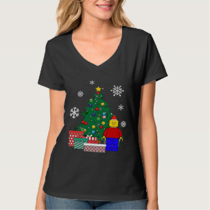 Christmas Tree Baseball T-Shirt