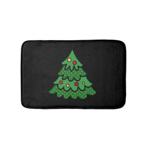 Christmas Tree Bath Mat