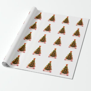 Christmas Tree & Bells: Beautiful Gifts Design wit Wrapping Paper