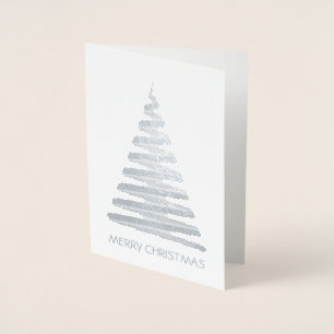 CHRISTMAS TREE BIBLE VERSE FOIL CARD