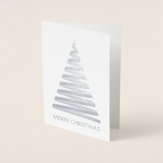 CHRISTMAS TREE BIBLE VERSE FOIL CARD (Front)