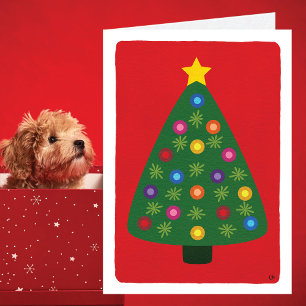 Christmas Tree Blank Card