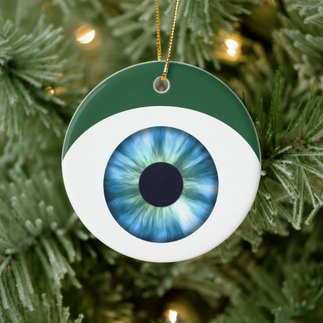 Christmas Tree Blue Eye Ornament (Tree)