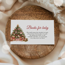 Christmas Tree Books for Baby Baby Shower
