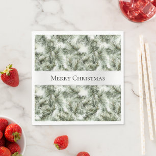 Christmas Tree Branches Napkin