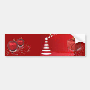 Christmas Tree Bumper Sticker