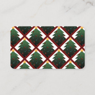 Christmas Tree Business Card