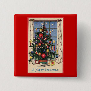 Christmas Tree Button