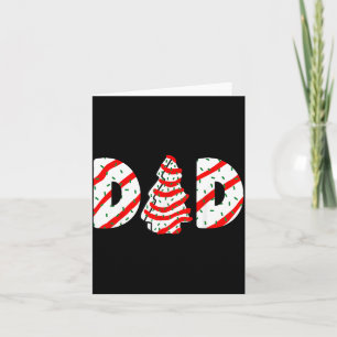 Christmas Tree Cake Matching Family Party Pajama D Card