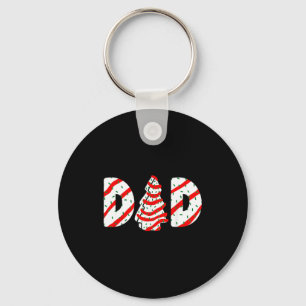 Christmas Tree Cake Matching Family Party Pajama D Key Ring