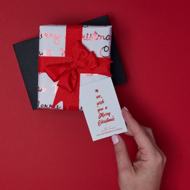 Christmas Tree Calligraphy | Family Name Card (Creator Uploaded)