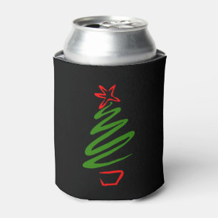 Christmas tree     can cooler