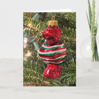 Christmas Tree Candy Ornament Card
