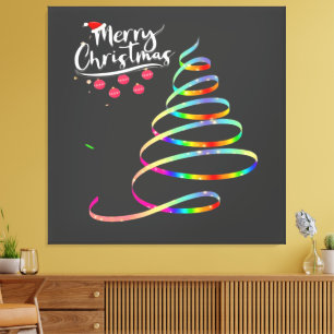 Christmas Tree Canvas Print