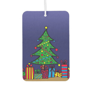 Christmas tree car air freshener