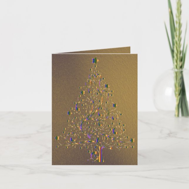 Christmas Tree Card (Front)