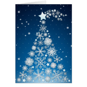 Christmas tree, card