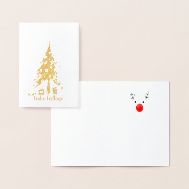 Christmas tree cards (Display)