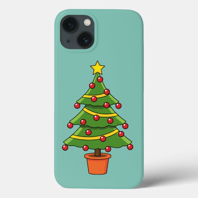 Christmas Tree Case-Mate iPhone Case (Back)