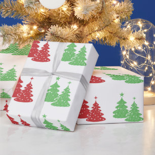 Christmas Tree Celebrations Wrapping Paper